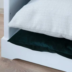 Landhaus Standregal in Weiß und Kiefer - Varicano