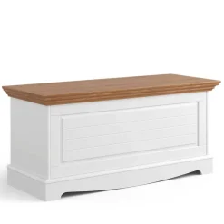 Landhaus Truhe mit flachem Deckel - Bordona