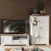 Landhaus TV Bank & Highboard - Sinolita (zweiteilig)