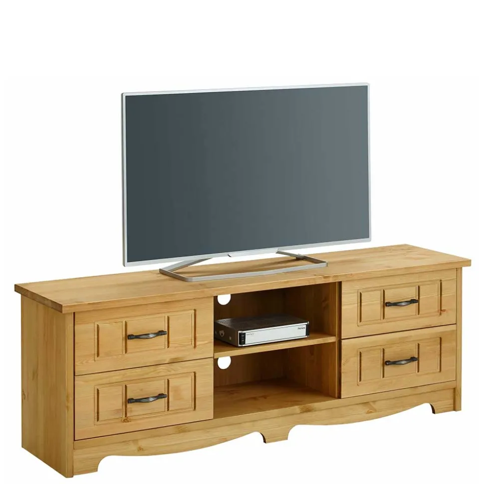 Landhaus TV Möbel aus Kiefer Massivholz - Vanpos