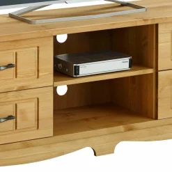 Landhaus TV Möbel aus Kiefer Massivholz - Vanpos