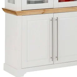 Landhaus Vitrinenschrank mit acht Türen - Eyzaco