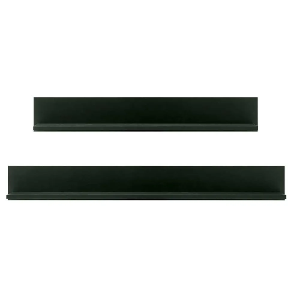 Landhaus Wandboard in Dunkelgrün - Niestov