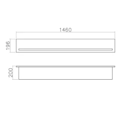 Landhaus Wohnkombination mit TV Board - Diatara (vierteilig)