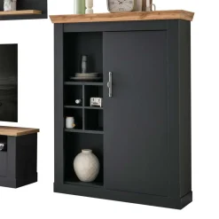 Landhaus Wohnwand Set - Lionel (vierteilig)