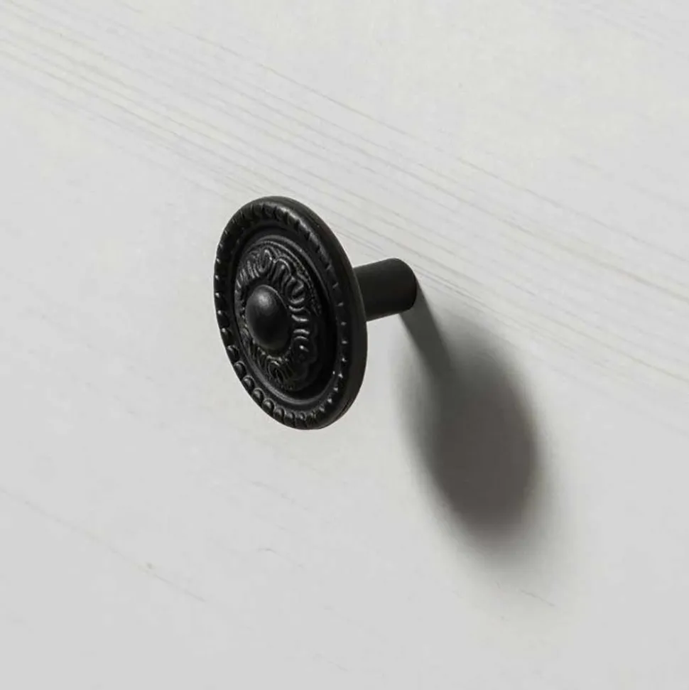 Landhaus Wohnzimmer Möbel in Weiß - Chelles (vierteilig)