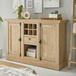 Landhaus-Anrichte in Eiche Gold - Hengas