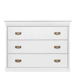 Landhauskommode in Weiß lackiert - Presto