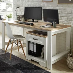Landhausstil Schreibtisch 160x80 cm - Mehady
