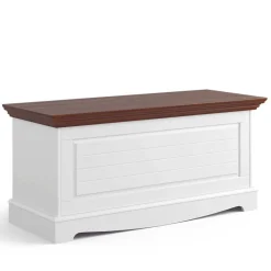 Landhaustruhe mit flachem Deckel - Manipur