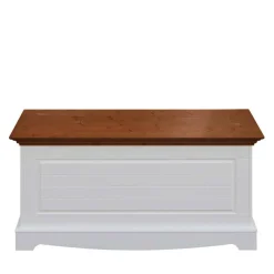 Landhaustruhe mit flachem Deckel - Manipur