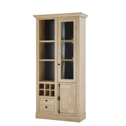 Landhaus-TV-Anbauwand Set - Hengas (dreiteilig)