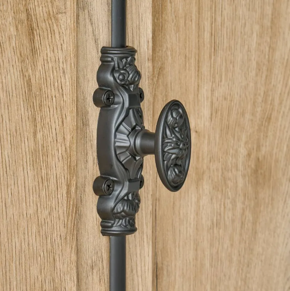 Landhaus-TV-Anbauwand Set - Hengas (dreiteilig)