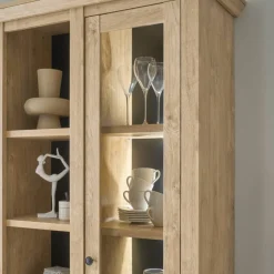 Landhaus-TV-Anbauwand Set - Hengas (dreiteilig)