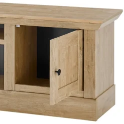 Landhaus-TV-Lowboard in Eiche Gold - Hengas