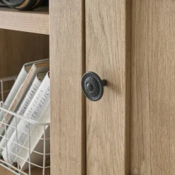 Landhaus-TV-Lowboard in Eiche Gold - Hengas