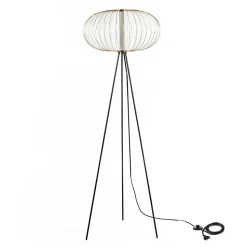 LED Standleuchte in Messingfarben - Poro