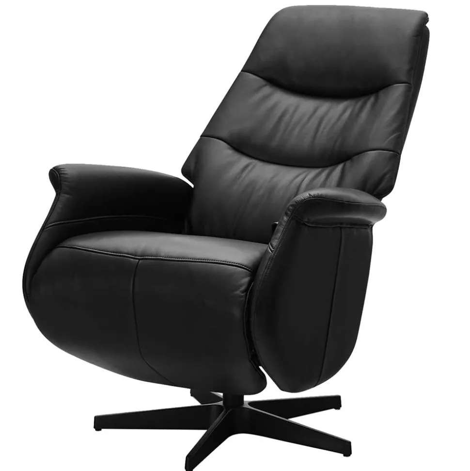 Leder Fernsehsessel mit Relaxfunktion - Vedrico