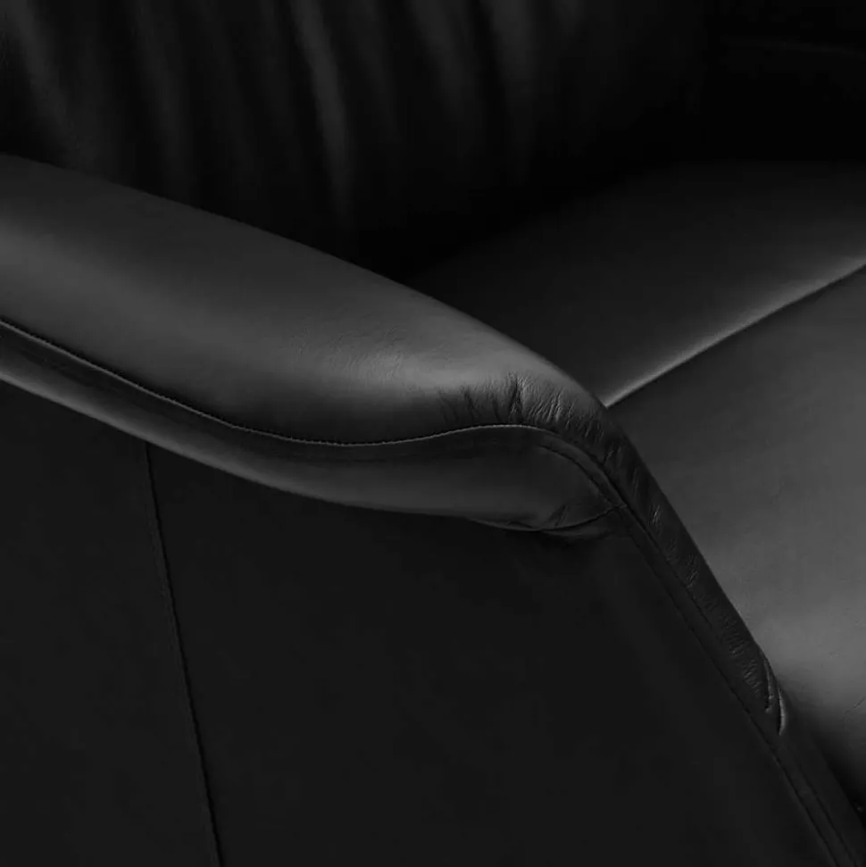 Leder Fernsehsessel mit Relaxfunktion - Vedrico