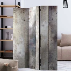 Leinwand Paravent in Betonoptik - Downforce