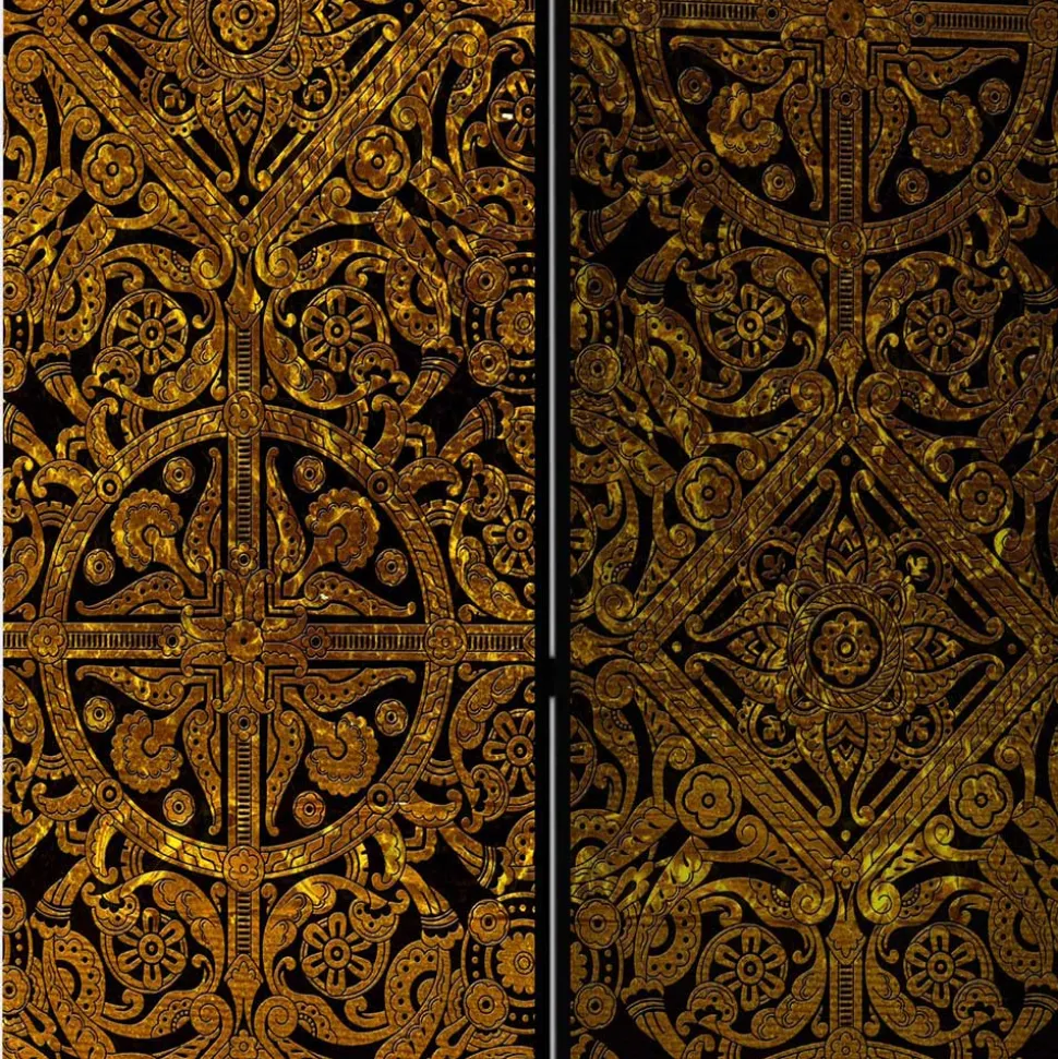 Leinwand Paravent Keltische Ornamente - Graziello