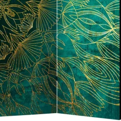 Leinwand Paravent mit orientalischem Mandala - Tsinati