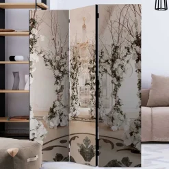 Leinwand Paravent mit romantischem Foto-Motiv - Dynamic