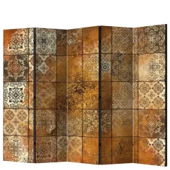 Leinwand Raumteiler mit Kachelmuster - Snacky