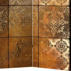 Leinwand Raumteiler mit Kachelmuster - Snacky