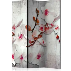 Leinwand Raumtrenner mit Orchideen - Younglo