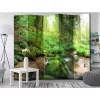 Leinwand Raumtrenner Wald Landschaft - Habanna