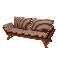 Liege Gartensofa mit verstellbaren Armlehnen - Licox