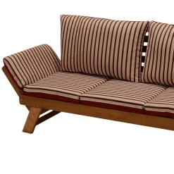 Liege Gartensofa mit verstellbaren Armlehnen - Licox