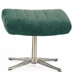 Liegesessel & Hocker in Petrol Blau - Arizona (zweiteilig)