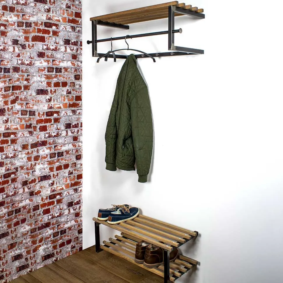 Loft Garderoben Möbel Set - Centrala (zweiteilig)