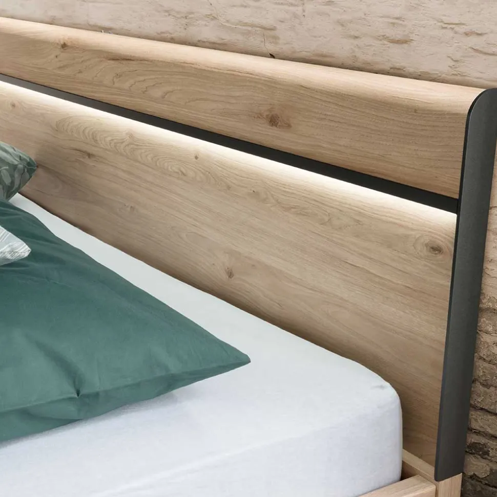 Loft Style Schlafzimmer komplett - Licruva (vierteilig)