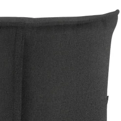 Lounge Sessel mit Hocker in Anthrazit - Mook (zweiteilig)