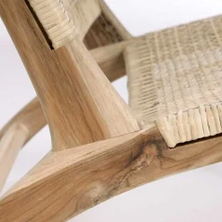 Lounge Stuhl aus Geflecht Rattan - Rimorio