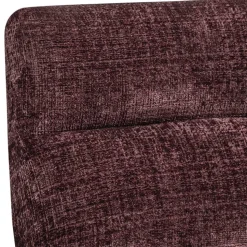 Loungesessel in Violett Chenille - Kavos