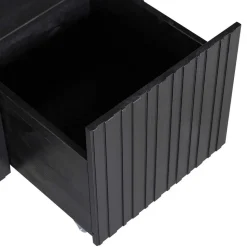 Lowboard in Schwarz Kiefer - Gelvins