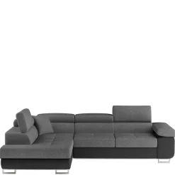 L-Schlafsofa in Grau und Schwarz - Vichada