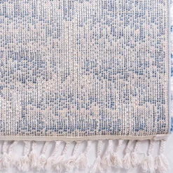 Läufer Teppich in drei Größen in Blau und Creme - Addagio