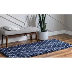 Läufer Teppich mit Hochflor in fünf Größen - Prima