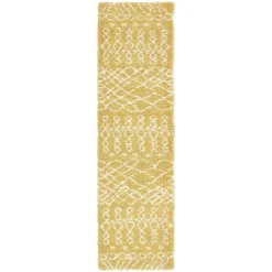 Läufer Teppich mit modern-abstraktem Muster - Coundyro