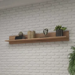 1,6m breites Hängeboard in Eiche Dekor - Aberdeen