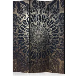 Mandala Raumteiler mit 3 Flügeln - Pudonra