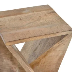 Mangoholz Beistelltisch im Sanduhr Design - Cooba