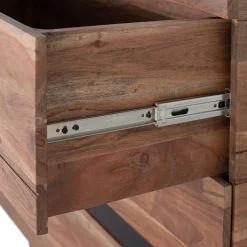 Mangoholz Kommode mit Marmorplatte - Rasvanna