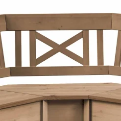 Massiv Eckbank Giurgia mit Truhe