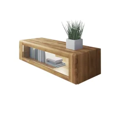 Massiv Hängeschrank Vaskov mit Glasklappe